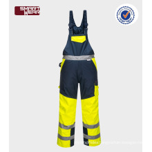 Professional functional durable hi vis reflective winter work ppe safety equipment pants